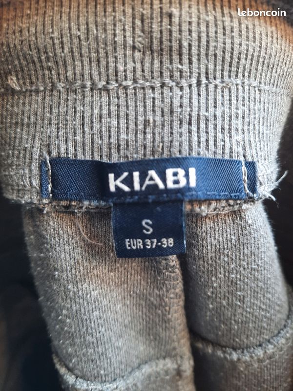 Short Gris Kiabi (image 3)