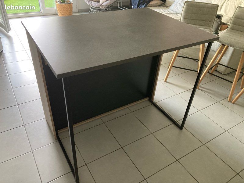 Table haute + 3 tabourets (image 1)