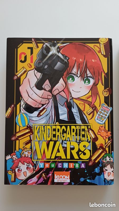 Lot de 2 manga Kindergarten Wars T1 et T2 (image 2)