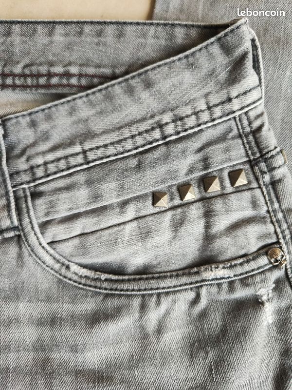 Jeans homme / Japan rags / Le temps des cerises / comme neuf (image 6)