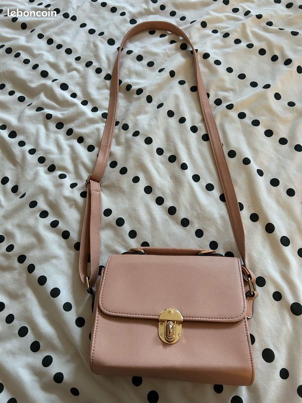 Sac à mains bandoulière rose 🌸 (image 2)