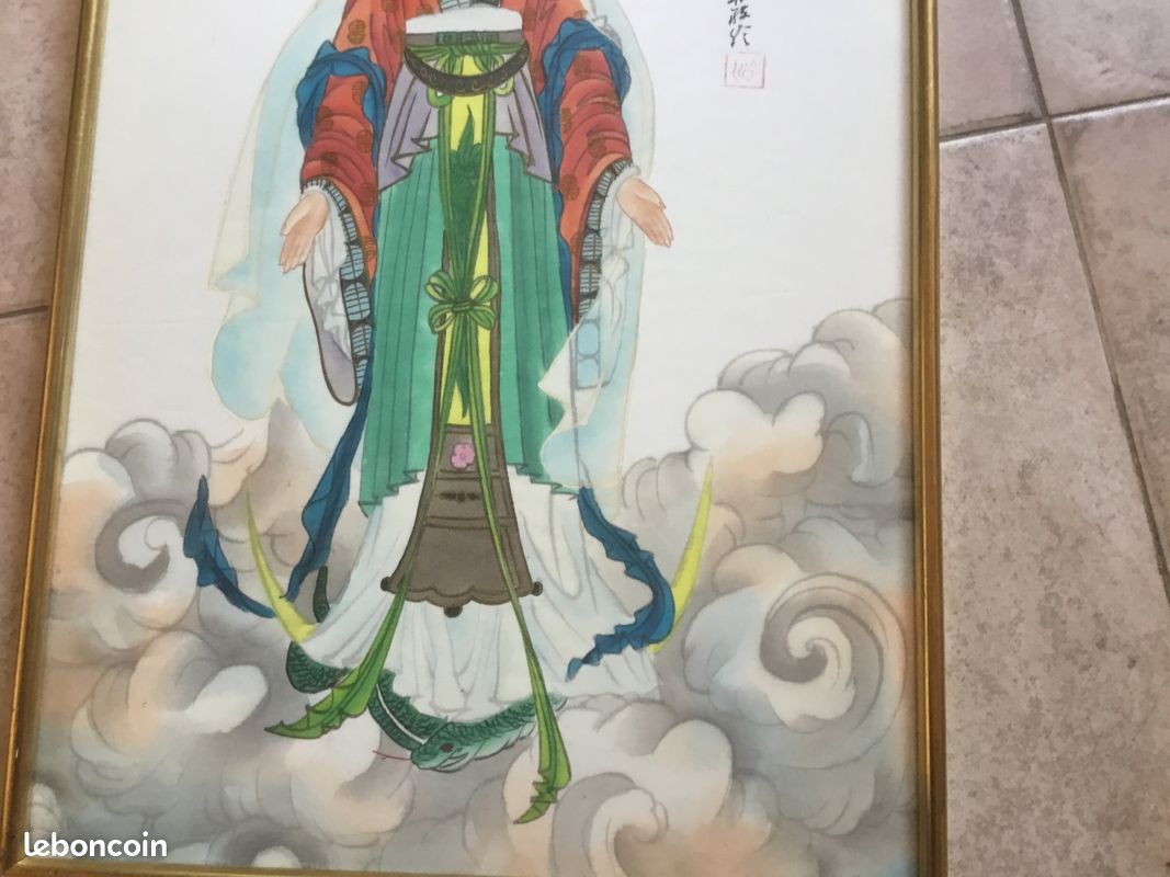 Peinture sur soie chinoise (image 3)
