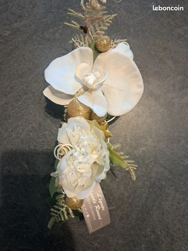 Composition fleurs artificielles (image 2)