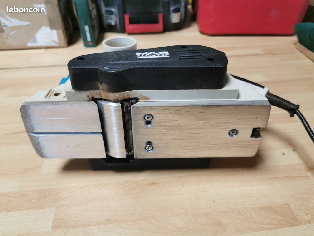 Lot 3 outils filaires Mac Allister : Rabot 900W + Scie sauteuse 600W + Scie circulaire (image 2)