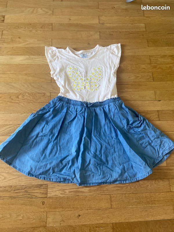 C&a Robe Fille C Et A Vetement Fille Robe ML Fleurs C&A Taille