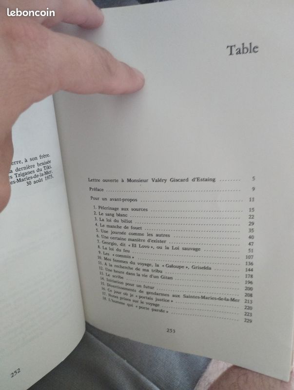 Témoignage rare : je vis la loi des gitans, pierre derlon, seghers (image 2)