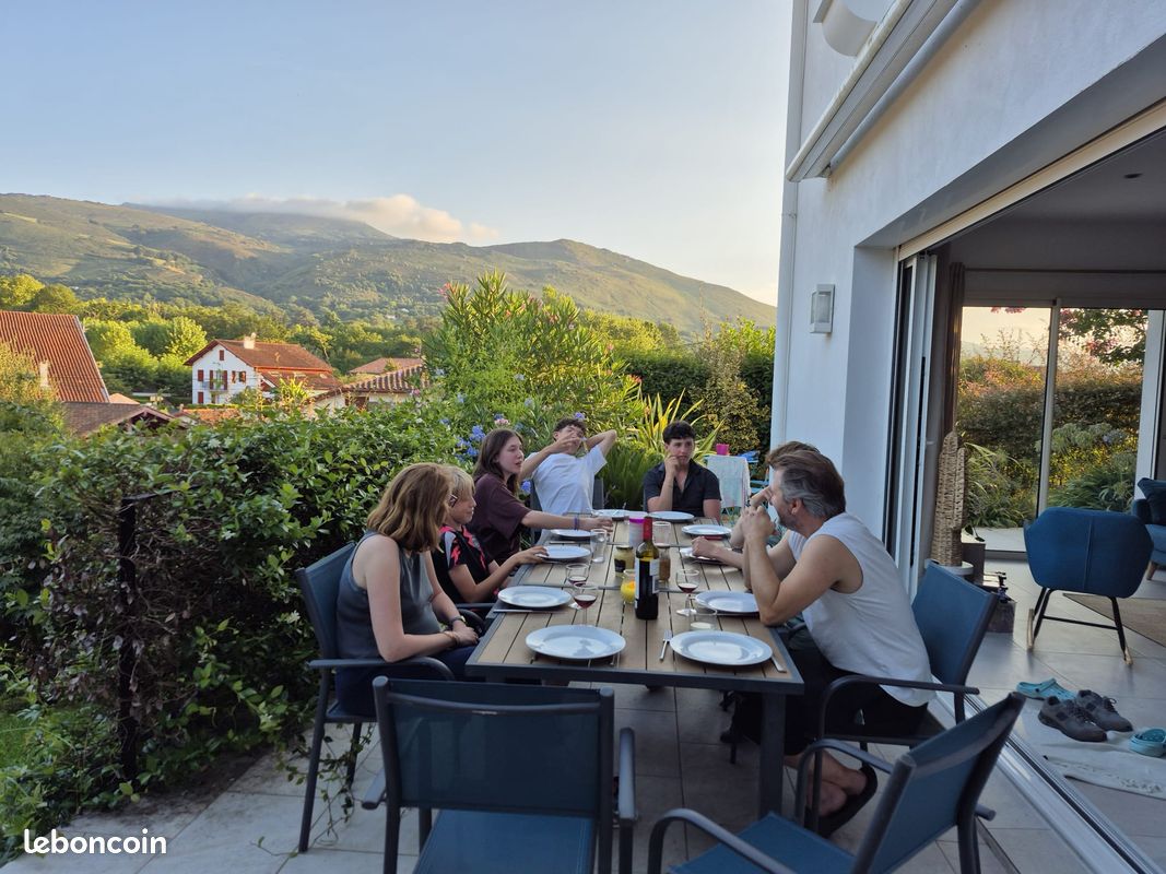 Maison familiale vue Rhune - Ascain - 10 min plage (image 6)