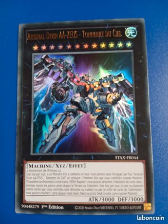 Arsenal Divin Aa-Zeus YuGiOh - Collection Arsenal Divin Aa-Zeus YuGiOh - Collection