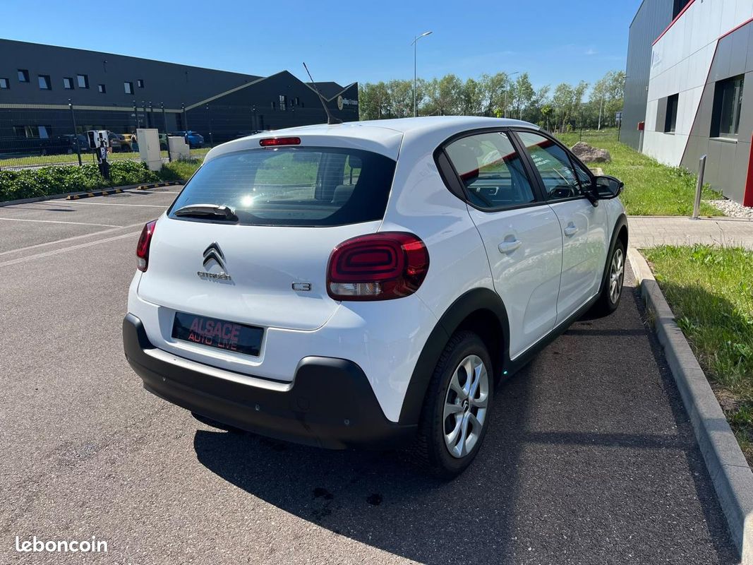 CITROEN C3 SOCIETE 1.5 BlueHDi 100 Feel Business R - 7492 HT - 2 PLACES (image 6)