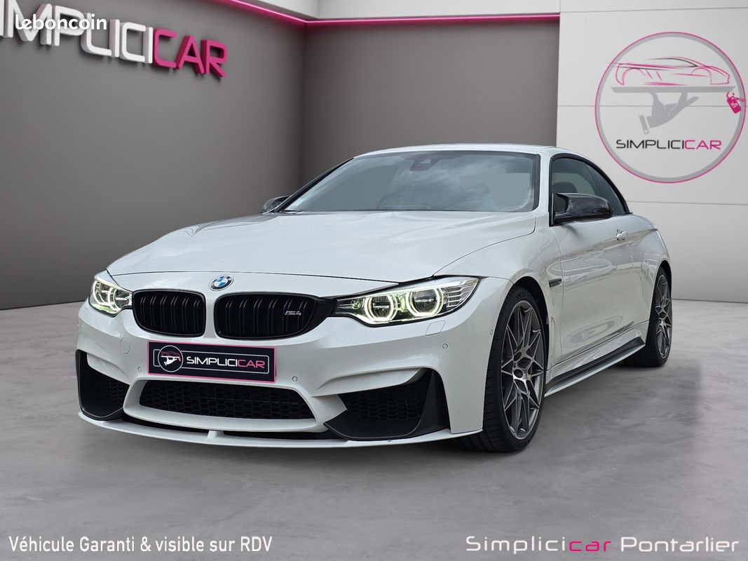 BMW SERIE 4 F83 M4 PACK COMPETITION DKG7 Cabriolet - 3.0i 450Ch - Garantie 12 mois (image 6)