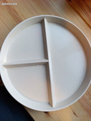 Assiettes de Contrôle des Portions Idéal pour Enfant,Vaisselle