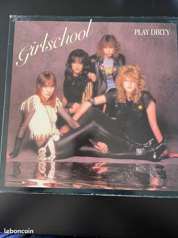 Vinyle Girlschool – Play Dirty (image 1)