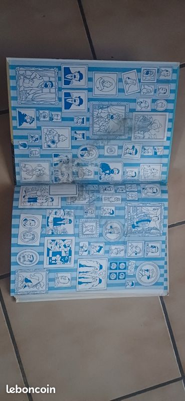 BD Tintin - Objectif Lune (Casterman) - État Satisfaisant (image 3)