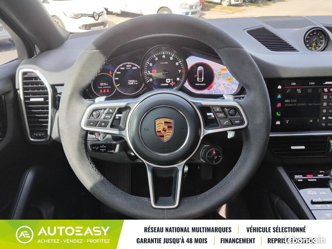 Porsche CAYENNE COUPE 3.0 V6 462ch E-Hybrid - 1°Main - TVA Récupérable - Origine FR - Suivi Porsche (image 4)
