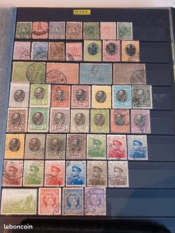 Collection de 25 Timbres oblitérés Serbie avant 1940 - La Maison du Collectionneur