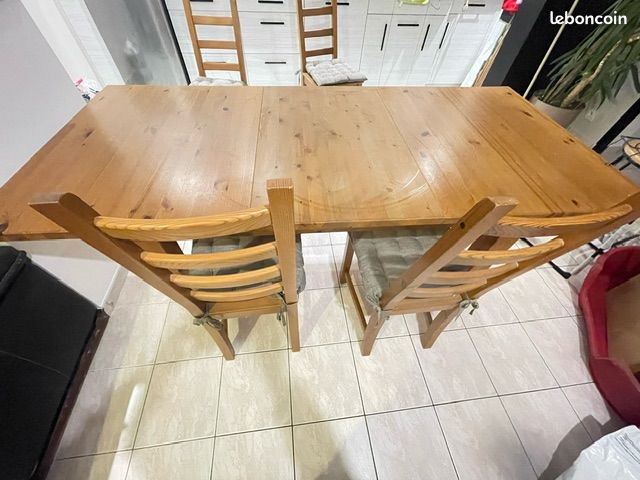 A vendre table et 4 chaises (image 5)