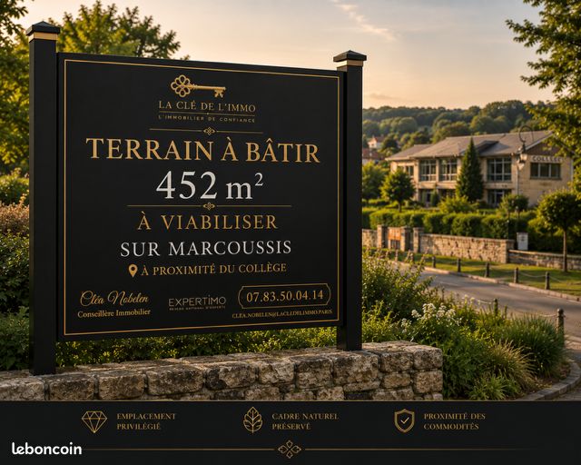 Terrain 542 m² · à Marcoussis · 542 m² · 173 000 €