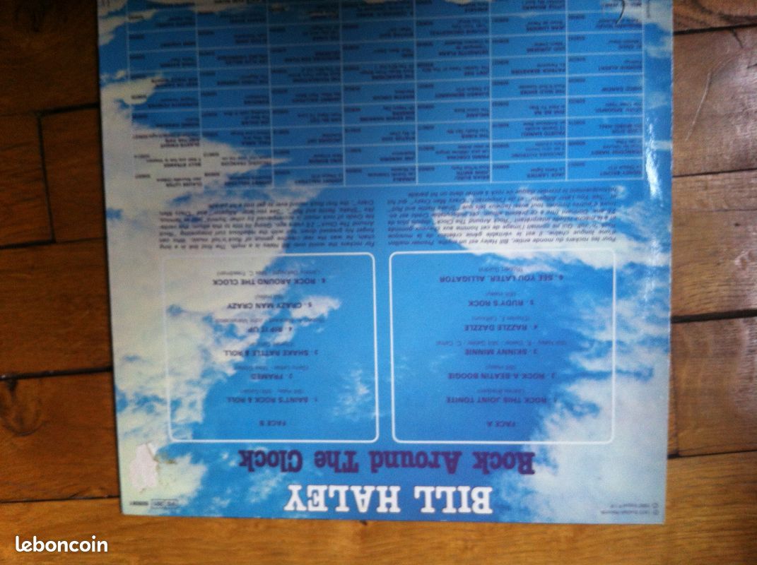 Bill haley - rock around the clock Disque vynile (image 2)
