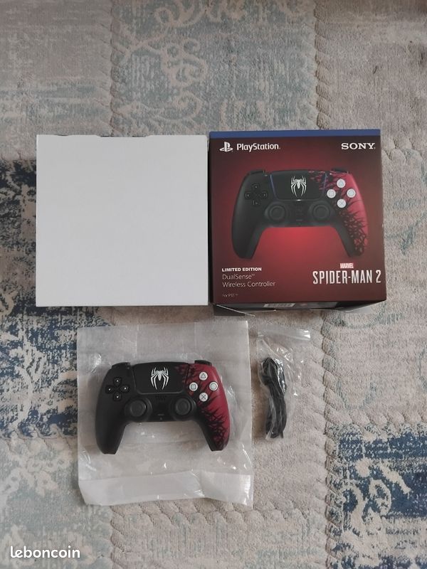 MANETTE PS4 SPIDER-MAN Bordeaux EUR 45,00 - FR