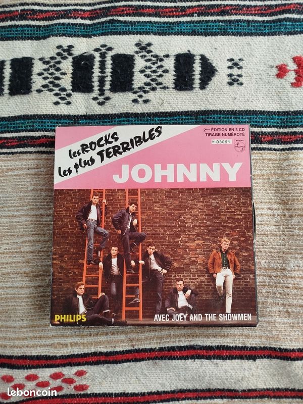 Coffret CD Les rocks les plus terribles - Johnny Hallyday (image 1)