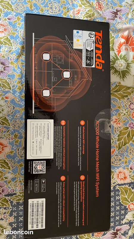 Tenda Nova MW3 – Système WiFi Mesh AC1200 (Pack de 3) – Très bon état (image 3)