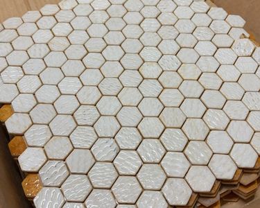 Mosaique emaux de briare CUIVRE rouge metallise Achat demaux de briare