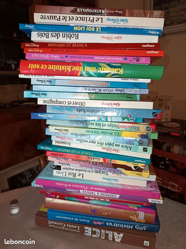 34 livres enfants Disney et autres (image 1)
