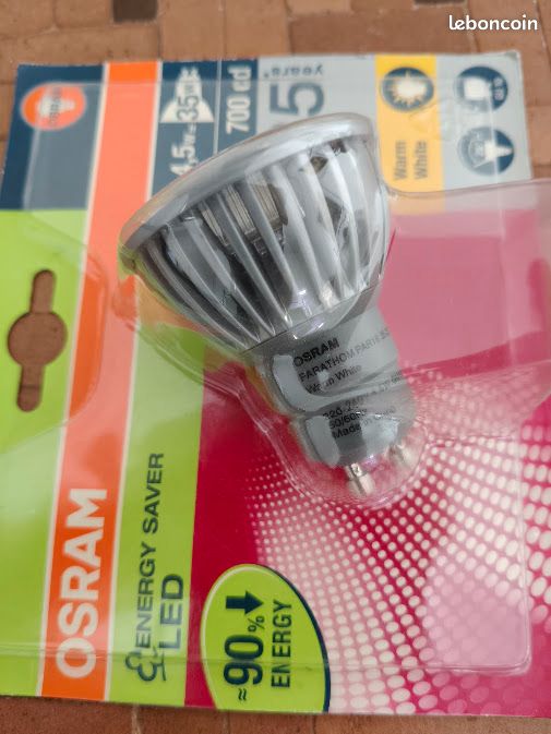Spots LED GU10 4.5w (image 2)