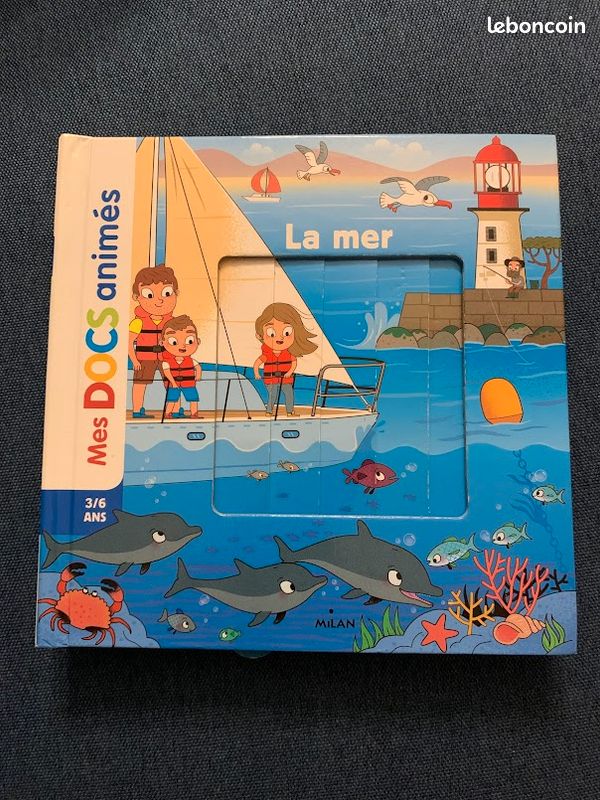 Livre Mes Doc animés – La mer (image 1)
