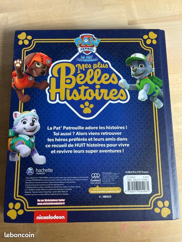 Livre mes plus belles histoires avec la pat’patrouille (image 3)