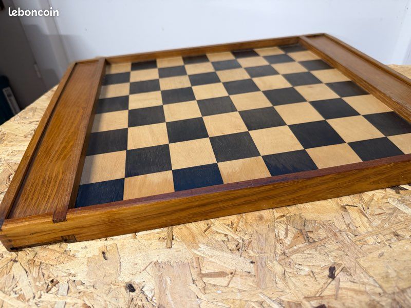Ancien jeu de dame / échec avec pion tournée (image 5)