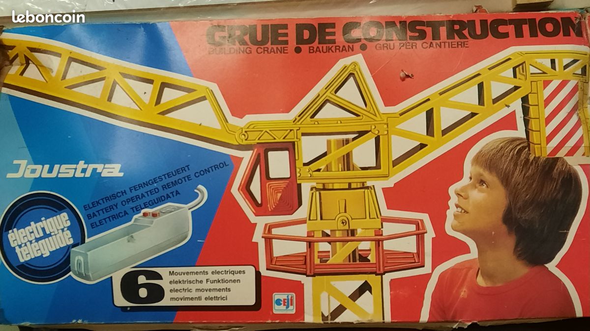 Grue mécanque Joustra | Grue, Mécanque, Mobler enfant