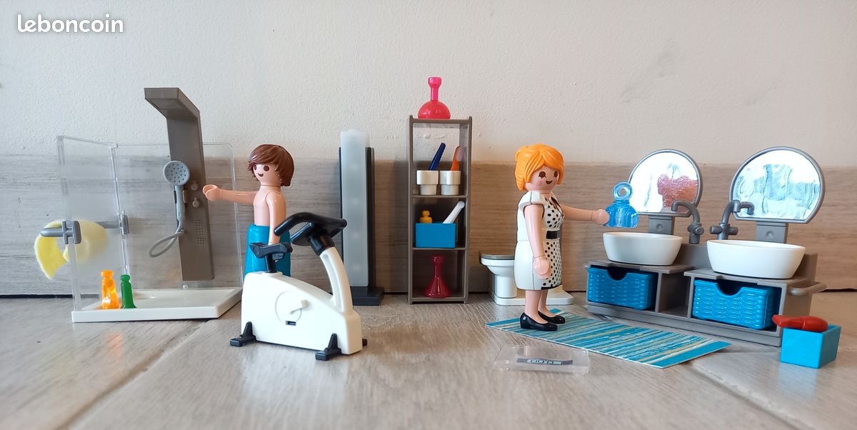 Salle de bain Playmobil 9268 Jeux Jouets