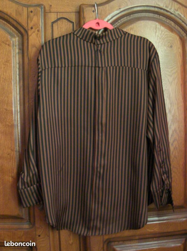 Chemise rayée ZARA - Taille L (42) (image 3)