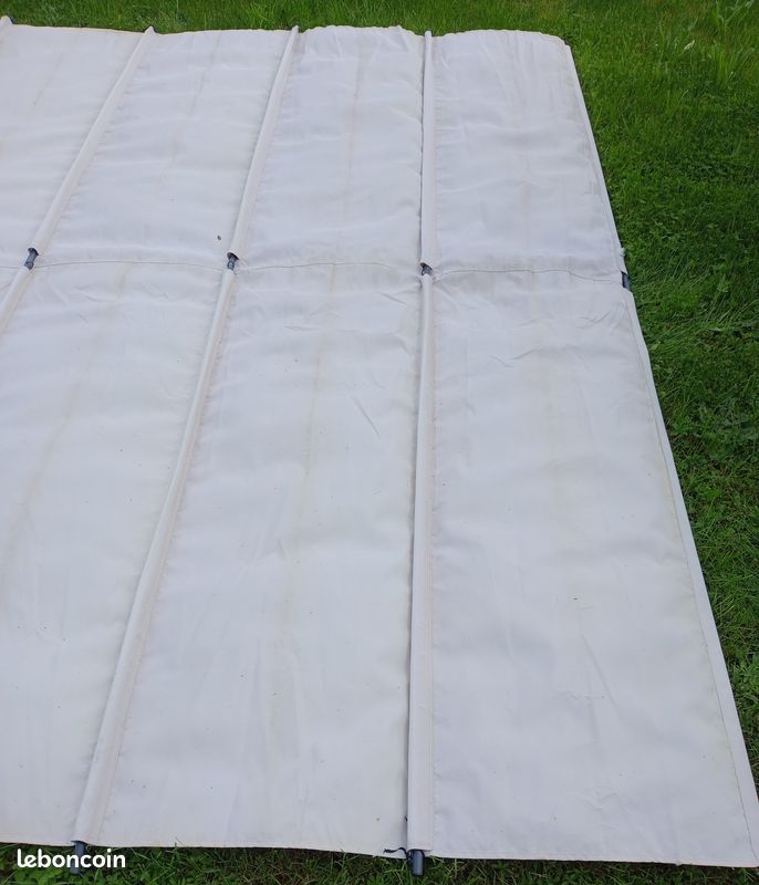 Toile de rechange beige pour pergola et tonnelle 3 X 3 m (image 2)