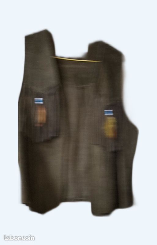 Gilet Cowboy Vintage En Daim Marron Pour Enfant – Années 50 – Thème Western