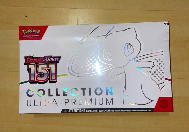 ② Coffret Ultra Premium Pokémon Écarlate Violet 151 FR, Scellé — Jeux de  cartes à collectionner