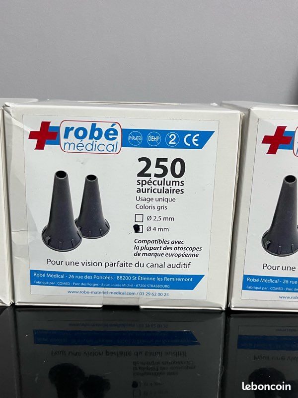 Lot Distributeur HEINE AllSpec + 3 boîtes de spéculums Robé 4mm (Neuf) (image 2)