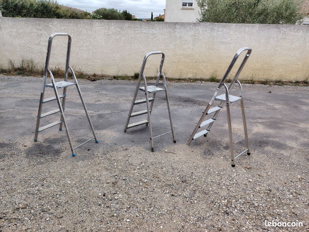 Escabeau pliant 4 marches aluminium (image 3)