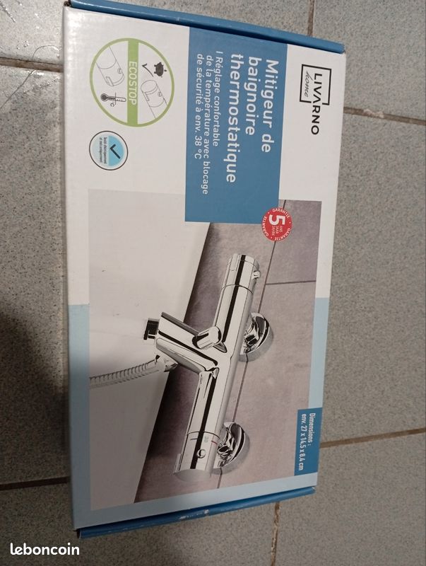 Mitigeur baignoire thermostatique Livarno (image 3)
