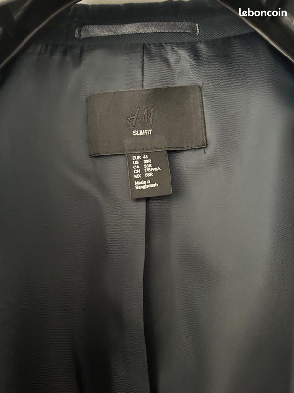 Veste costume H&M neuve taille 48 (image 4)