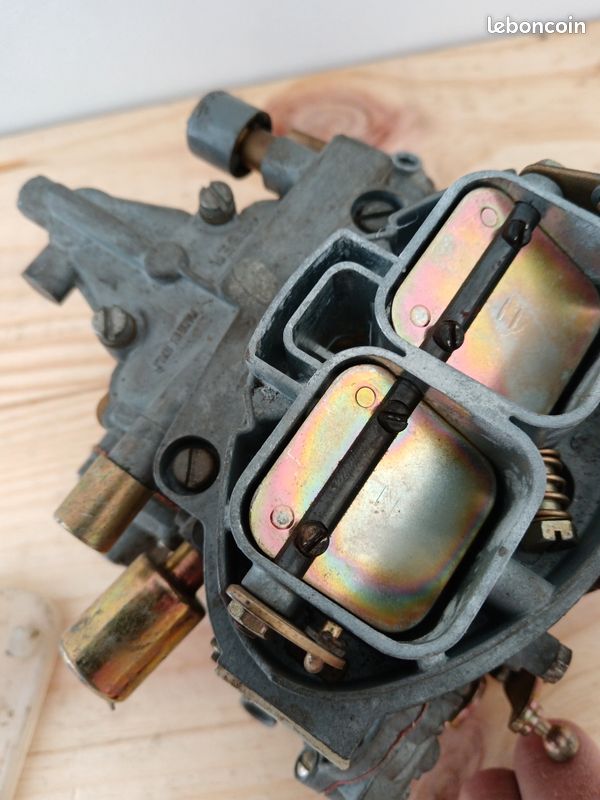Carburateur Double Corps Weber Pour Ford Fiesta 1/1989 à 1992 – Manuel, Avec Starter Mécanique