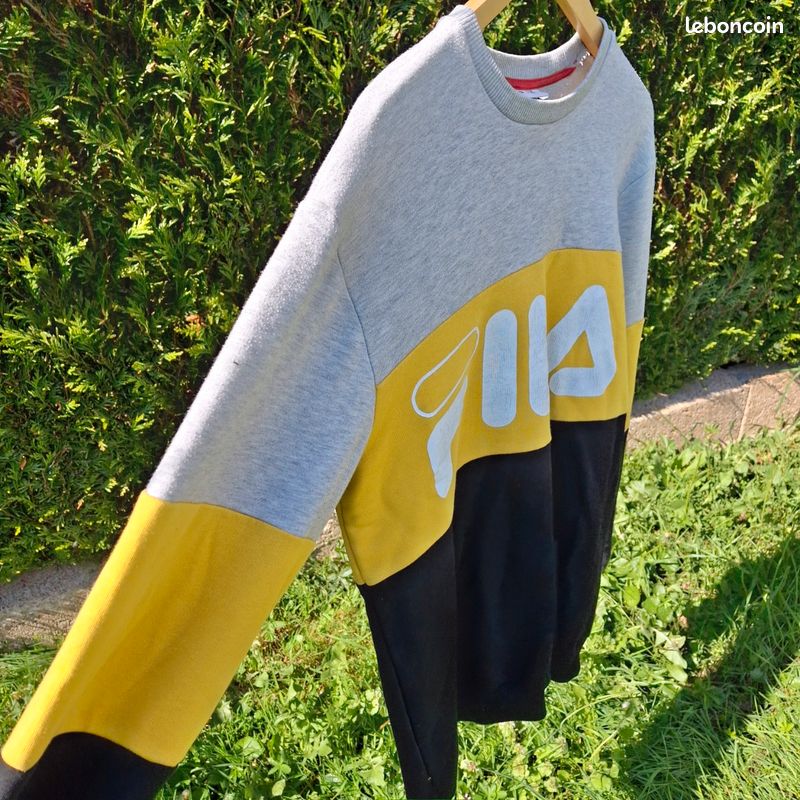 Pull Noir Et Jaune Homme Pull Sweat Homme Garçon Femme Col Rond