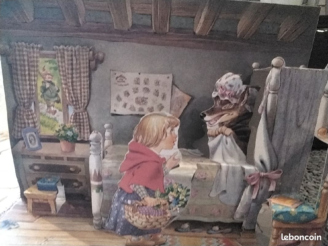 Livre en 3 D, le petit chaperon rouge, neuf (image 3)