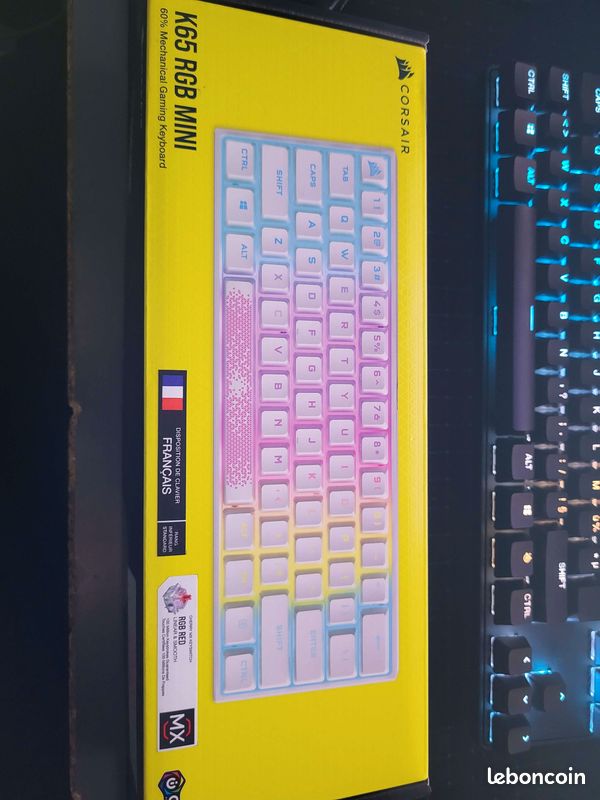 Clavier corsair k65 rgb mini 60% (image 5)