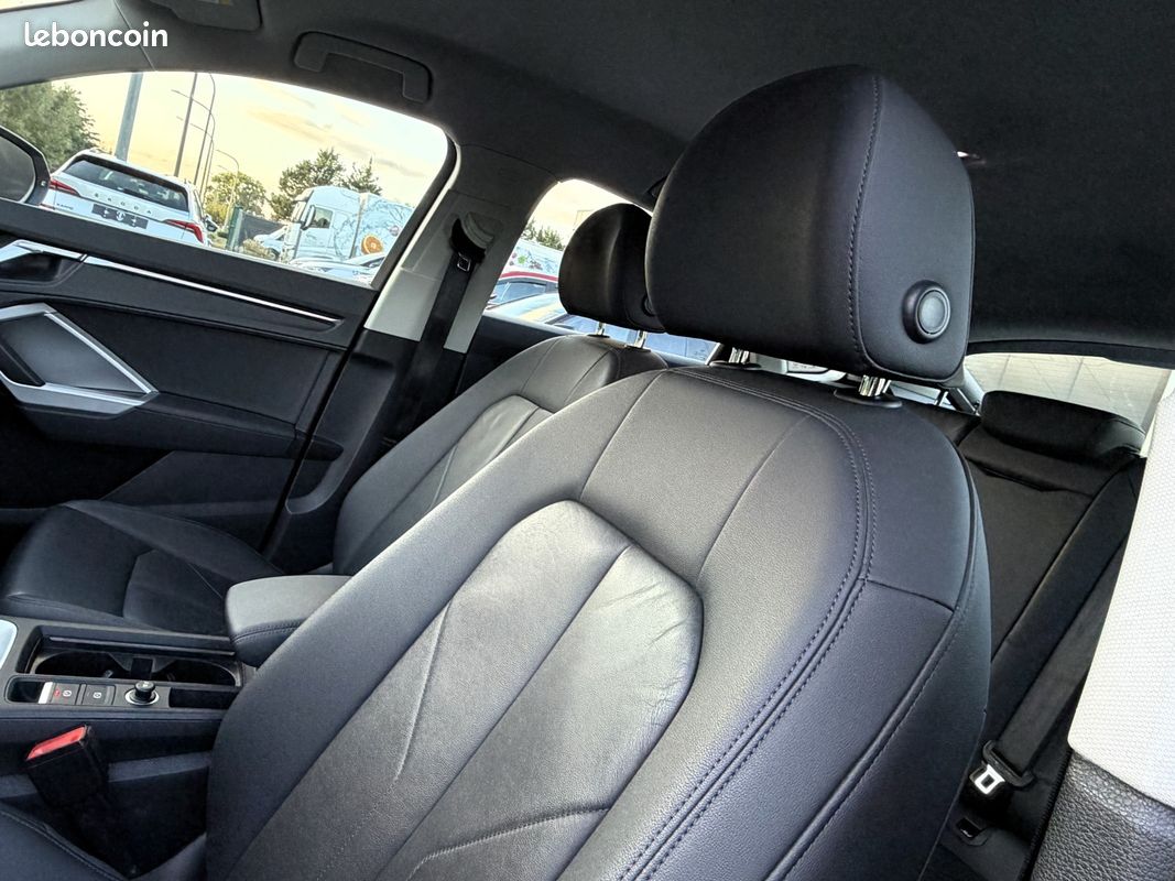 AUDI Q3 SPORTBACK 35 TFSI 150 ch S tronic 7 S line 1ère MAIN/CUIR/NAVI MMI/FULL LED/CAMERA/ACC/HISTORIQUE COMPLET/GAR (image 15)