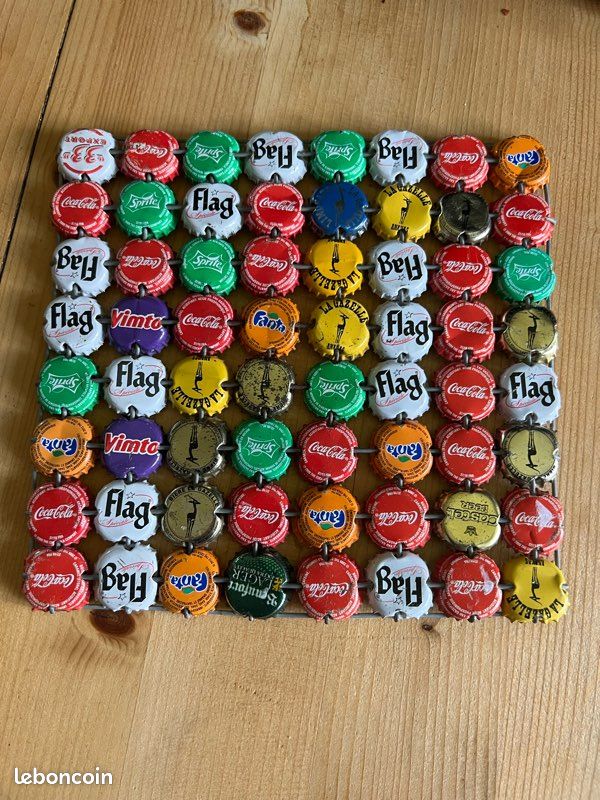 Dessous de plat / cadre en capsules (image 1)