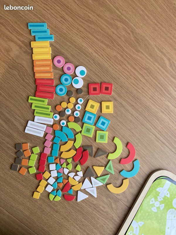 Clic Educ Mosaï color. Jeux aimant bois (image 4)