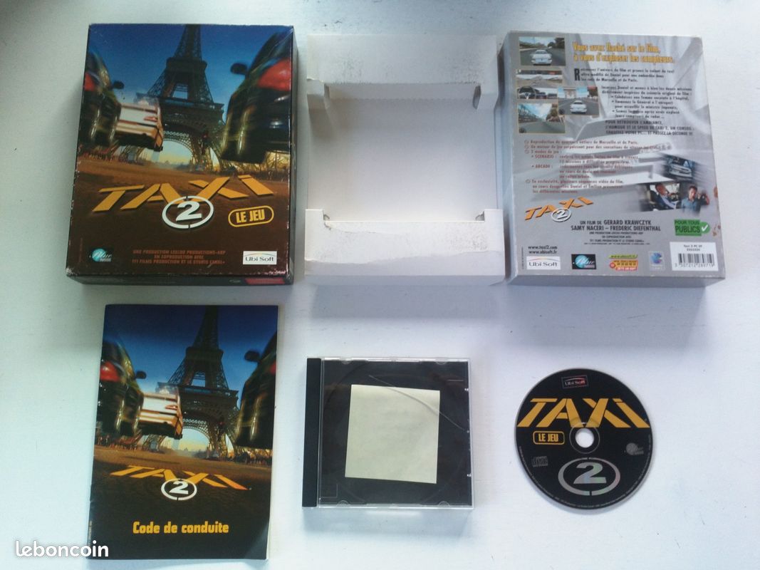 Taxi 2 PC Big box boite carton FR