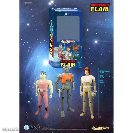 Capitaine Flam A Legion of Heroes Action Figure Crag 42cm (box/title Japanese